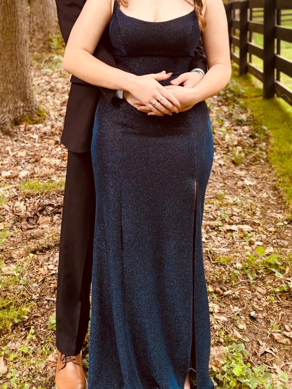 Navy Blue B. Smart Prom Dress Size 11